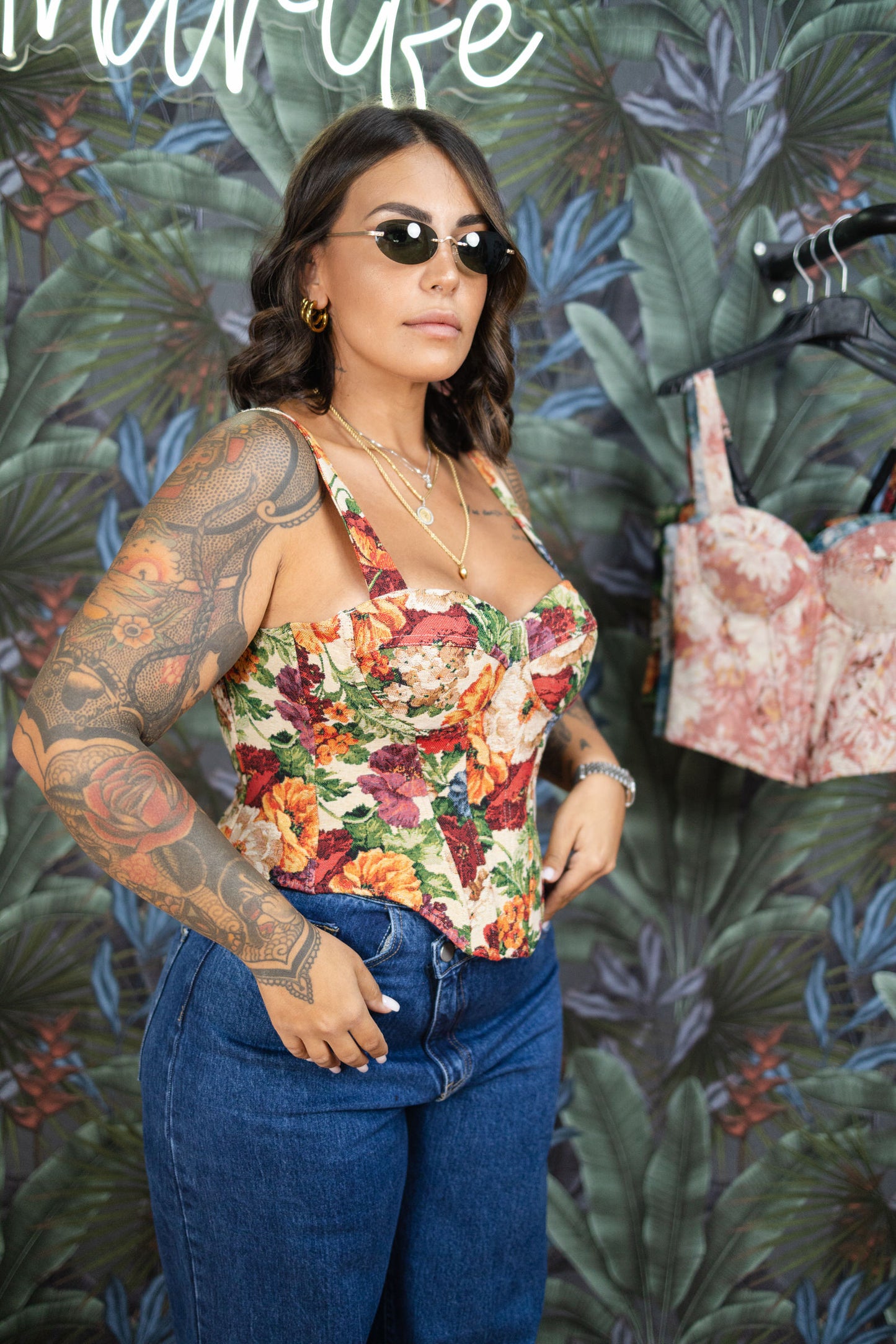 Bustier Flower