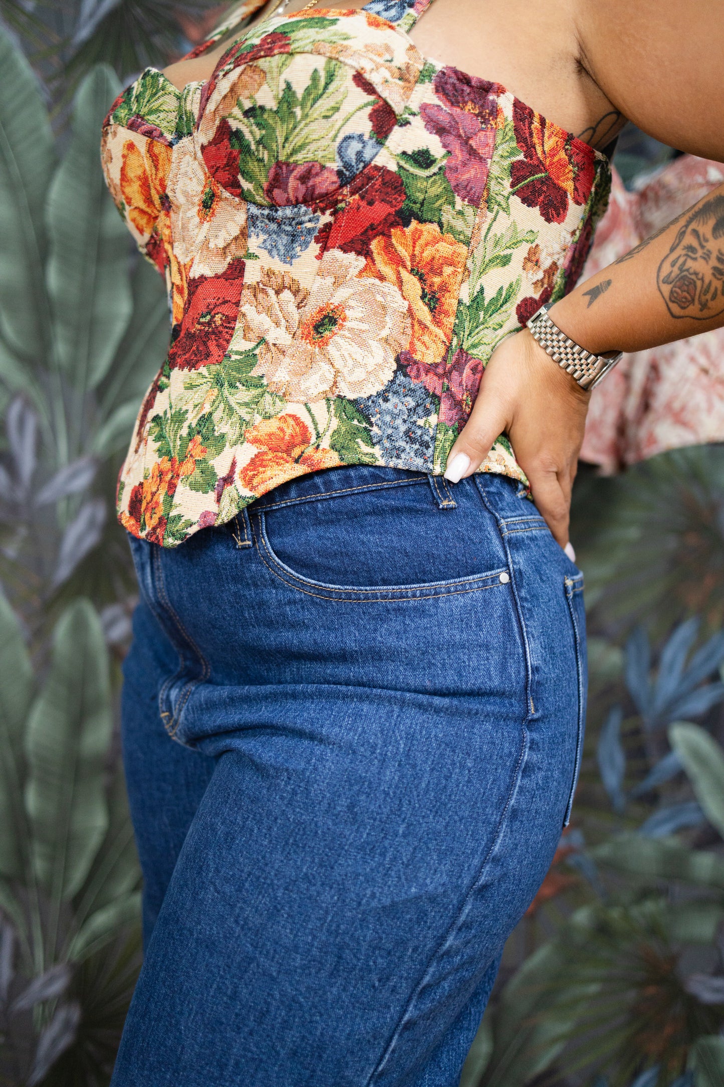Bustier Flower